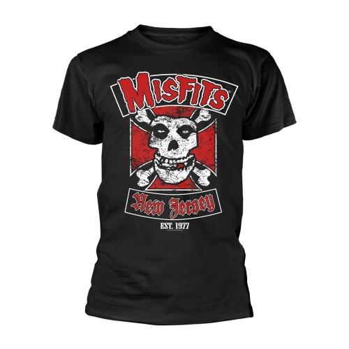 Misfits Unisex Adult Biker Design T-Shirt