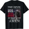 Devil Saw Me With My Head Thought He'd Won Until I Said Amen T-Shirt