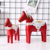 Nordisch geschilderd palissander Dala paard ornament voor huisdecoratie