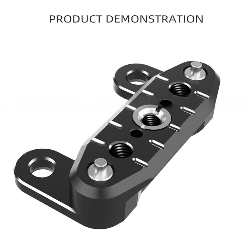 Professionelle Aluminium-Erweiterungshalterung Mikrofon-Monitor-Montage Obere Erweiterungshalterung für FX3 FX30 Kamerazubehör