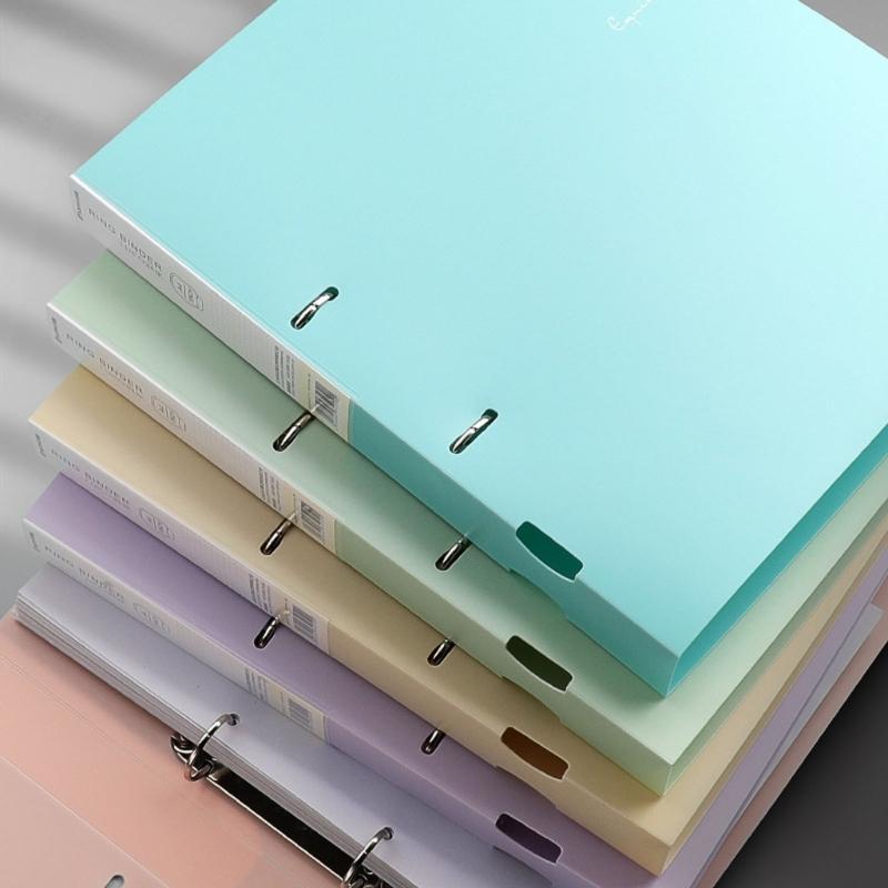 Reusable 2 Hole A4 Folders With Quick Open Mechanism Portable Document Carriers For Professionals Students