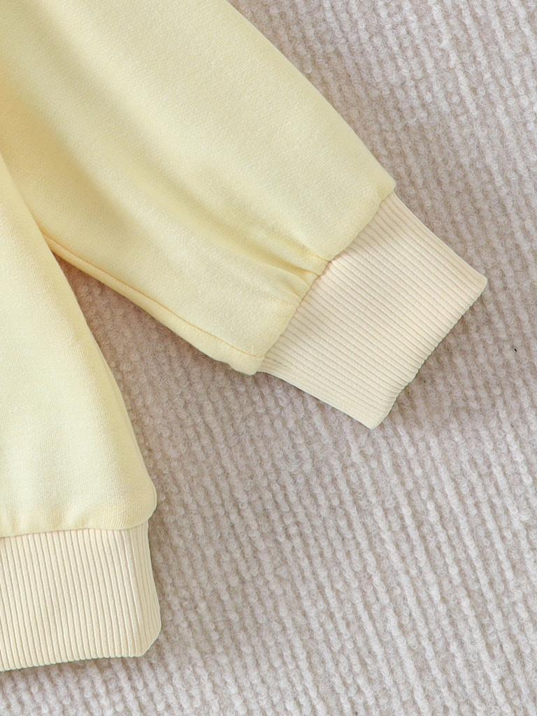 Girls Outfit Printed Long Sleeve Tops And Pants Children' Clothing Sets