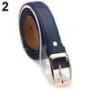 Fashion Women Faux Leather Alloy Pin Buckle Waist Strap Belt Slim Waistband