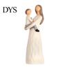 Elegant Home Office Decor Faceless Mother And Child Figurine, Heartwarming Resin Statue, Modern Statue Minimalist Sculpture for Living Room
