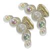 TEMPERIA (2 Pcs) Pearl Hair Clips for Women & Girls - Korean Clutcher Clutches Claw Clip Accessories - Sparkling Pearl Design, Stylish, Fashional (D