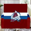 Colorado Avalanche Blanket Flannel Throw for Sofa, Travel, Camping, Livingroom, Office, Chair and Bed Soft and Warm Holiday Birthday gifts