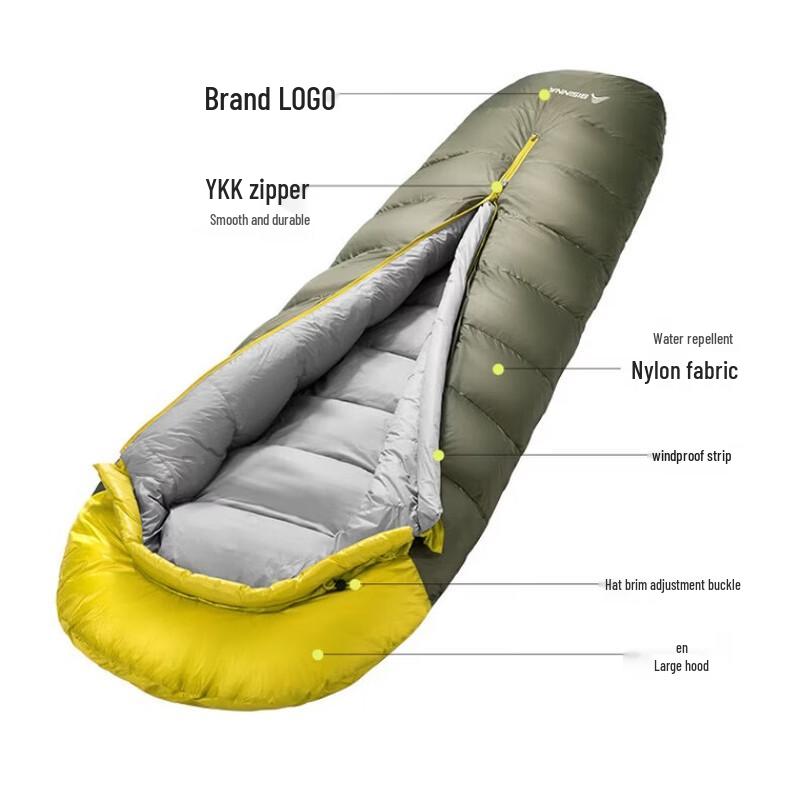 Beishanlang Outdoor Lightweight Winter Down Sleeping Bag