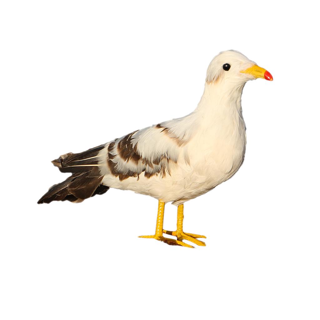 Realistic Bird Decoration Polyethylene Feathered Figurine for Christmas Party and Halloween Home Decor