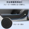 CARTIST RAV4 50 Series Door Kick Guards Door Trim Protectors PU Leather Black 2-Piece Set