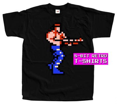 Contra Lance Screen 8 BIT NES GAME MEN T SHIRT All Sizes S-5XL 100% COTTON