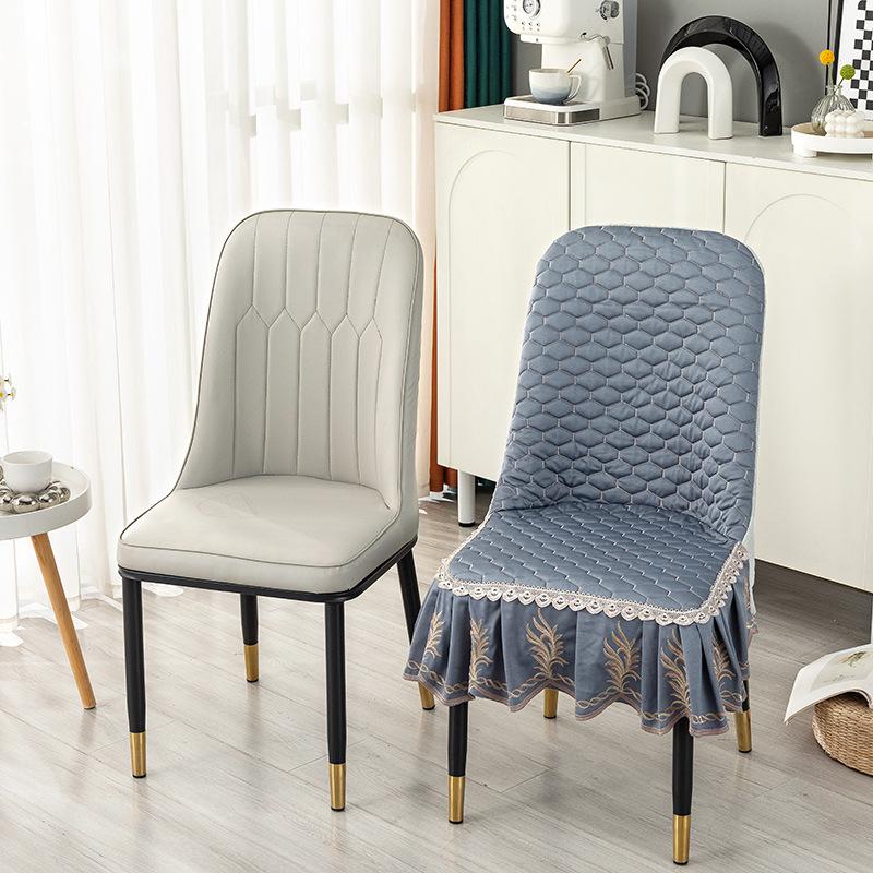 

Chair Cover Dining Table and Chair Cover Chair Protective Cover Simple Curved Chair Cover Universal Dining Chair Cover 130 * 180cm