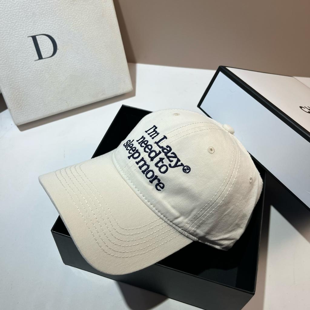 Star With Embroidered Letters Baseball Cap Spring And Summer Cotton Breathable Versatile Casual Hat Sports Cap