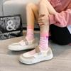 Women's Winter Colorful Double-needle Pink Dopamine-themed Pile Socks for Women's Mid-calf Socks Trend