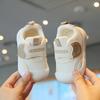 Ademend Mesh Zachte Zool Baby Eerste Stap Schoenen - Cartoon Design met Klittenband voor Lente en Herfst