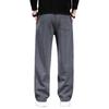 High-end sweatpants men's autumn and winter loose straight wide legs trendy brand drape solid color sports casual versatile long pants