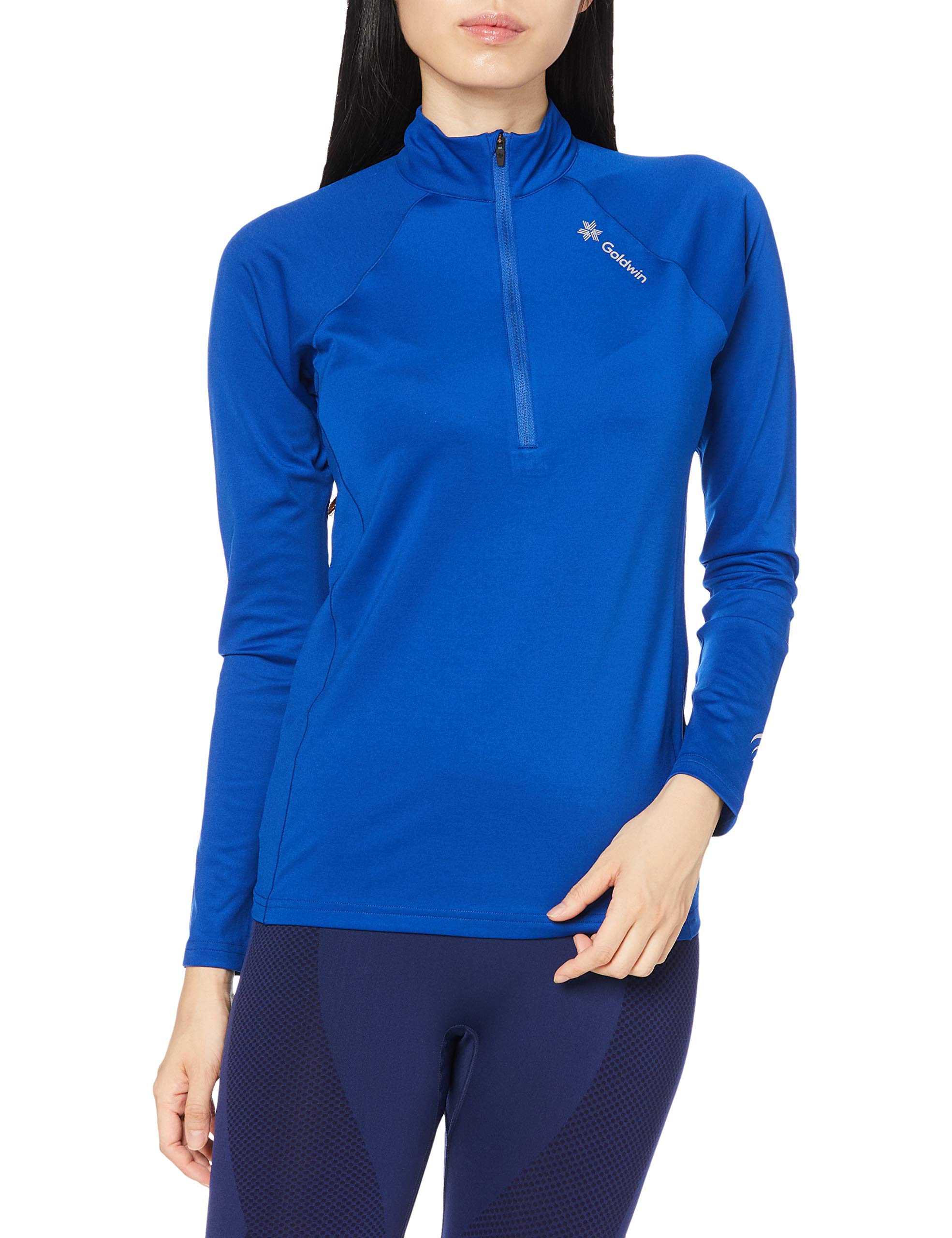 

Cut and Sew Advanced Warm Zip Up Long Sleeve Lapis Lazuli Japan S to Japanese size [Goldwin] [C3fit] Women s (equivalent S)