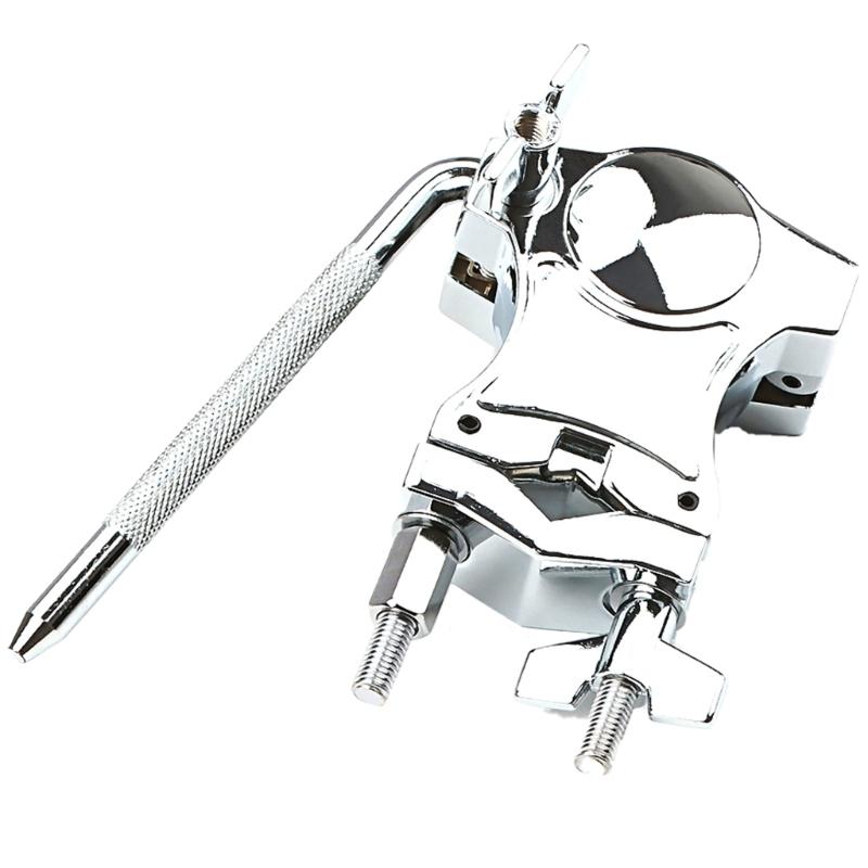 Drum Clamp Cowbell Holder Drum Stand Extension Clip Connecting Bracket Clamp Drum Extension Clip Connecting Bracket Clip 1