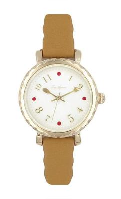 [Follow] Watch Tea Spoon Sweets Belt Watch N03324A-1 CA Women's Brown