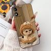 For Motorola Moto E13 Case Popular Flower Art Cover Soft Black TPU Silicone Phone Cases For Moto E14 E13 E 13 MotoE13 Back Cover