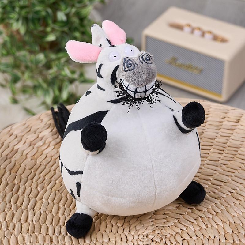 Hippopotamus Unicorn And Giraffe Plush Toy Keychain Pony With Soft Short Plush For Collectors And Decor