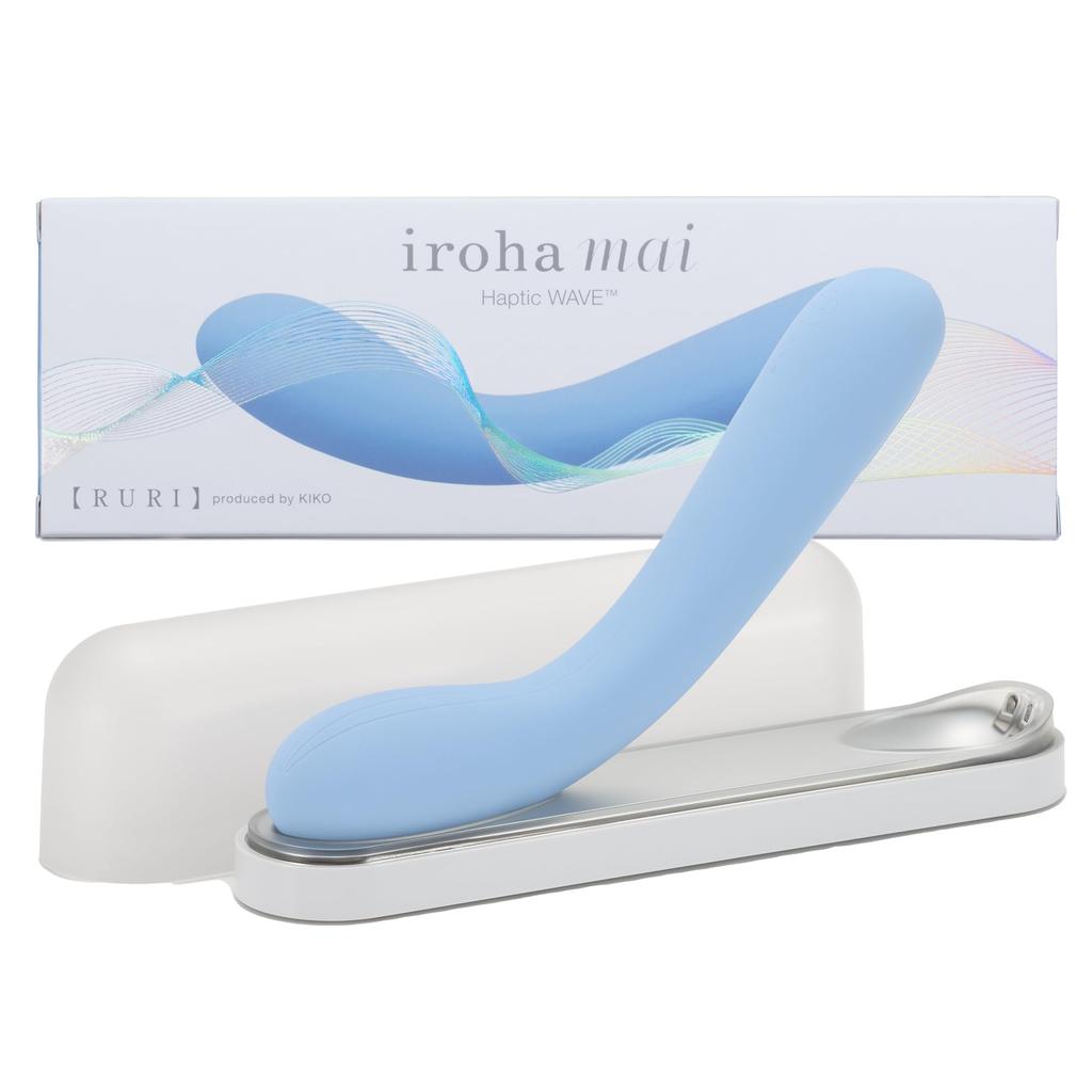 Iroha Mai RURI Iroha Mai Ruri X Kiko Mizuhara Jointly Developed Rechargeable Vibrator Sonic Vibration Deeply 10 Vibration Adjustment (goods)