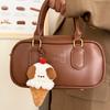 1/5 Pcs Cute Plush Pendant Ice Cream Animal Pendant Backpack Keychain Versatile Pendant