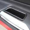 For 2015-2025 Ford Mustang ABS Black Inner Side Door Handle Storage Box Cover 2P