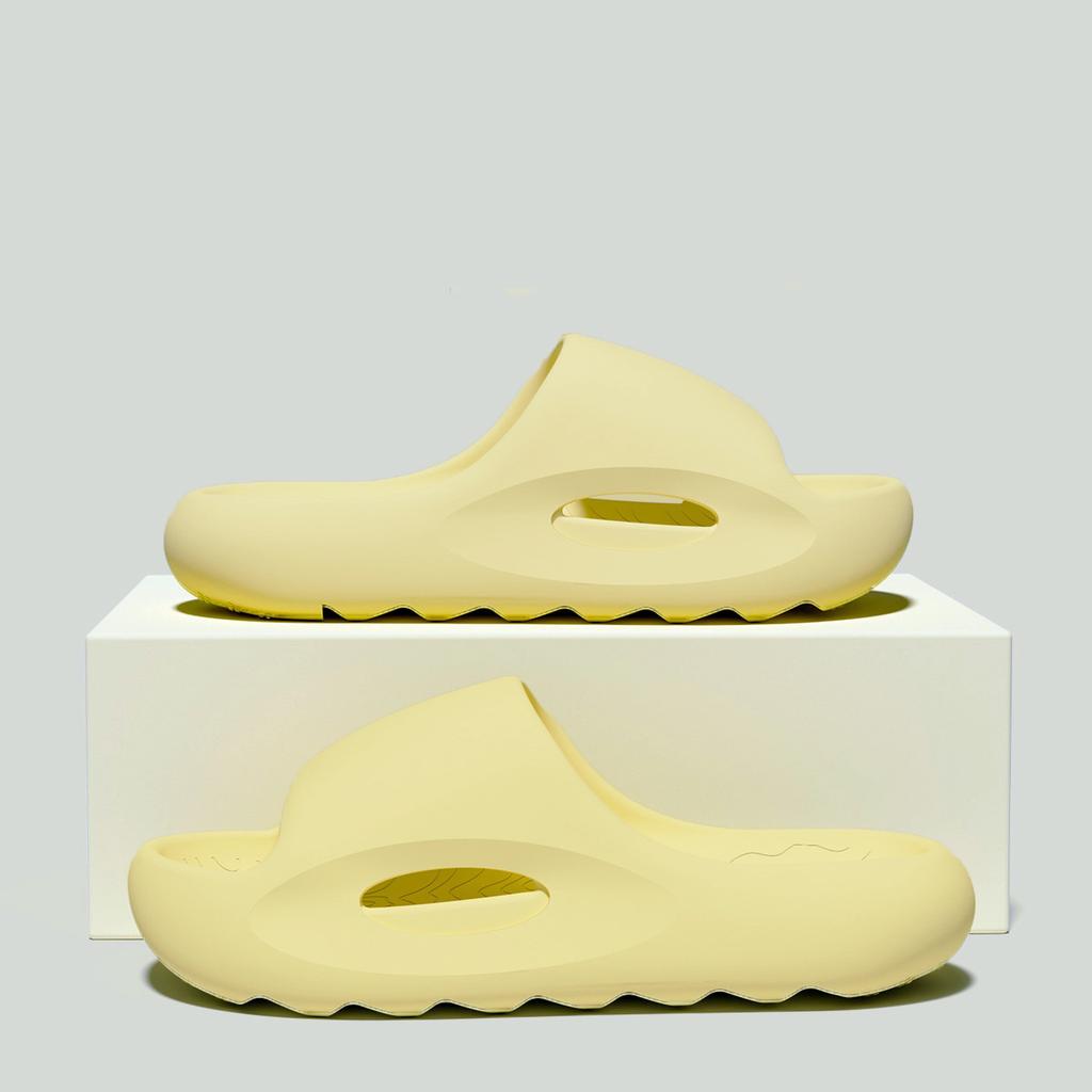 Fashion Crestar Summer Thick Soles Slippers For Women 2025 New Outdoor Anti-slip Beach Slides Soft Comfort EVA Sandals House Bath Shoes