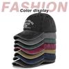 Hat Youth Baseball Letter Embroidered Retro Duck Tongue Hat Washed Old Hat Sun