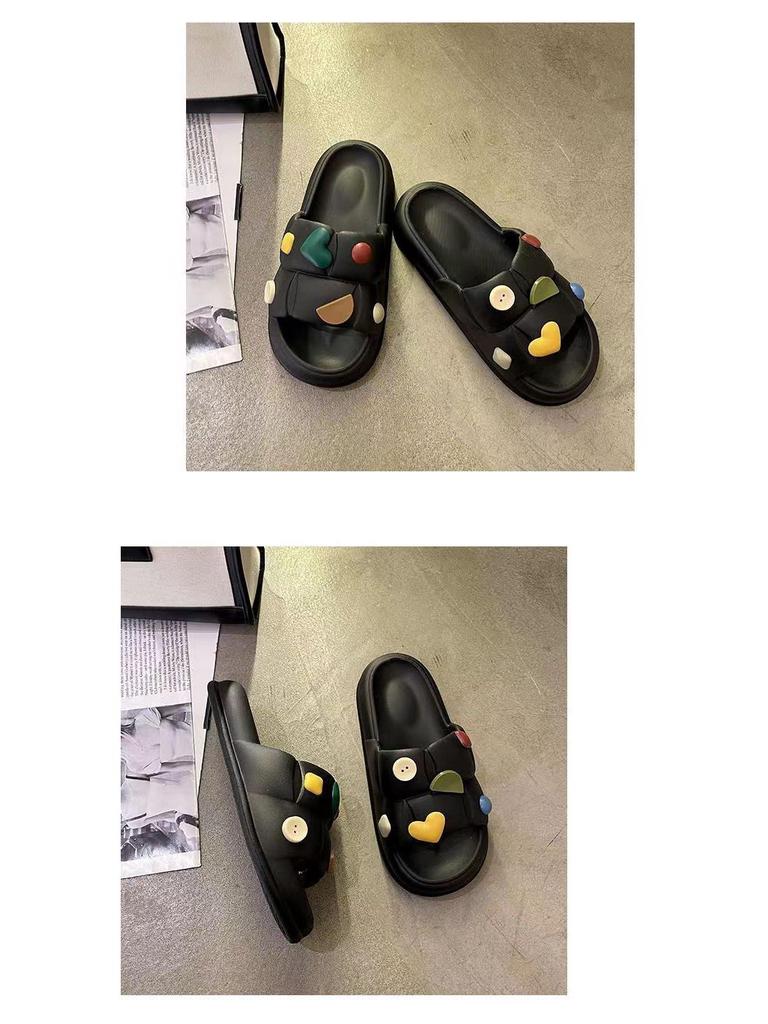 2025 Summer Cool Indoor Couple Slippers: Emotional Design for Women