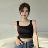 Spicy Girl Fixed Strap Padded Racerback Bralette - Beautiful Back Bandeau Women's Innerwear Top