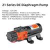 SEAFLO 12-вольтовий діафрагмовий насос для тиску води 3,8 л/хв 1,0 GPM 40 PSI - для каравану/будинку на колесах/човна/морського транспорту