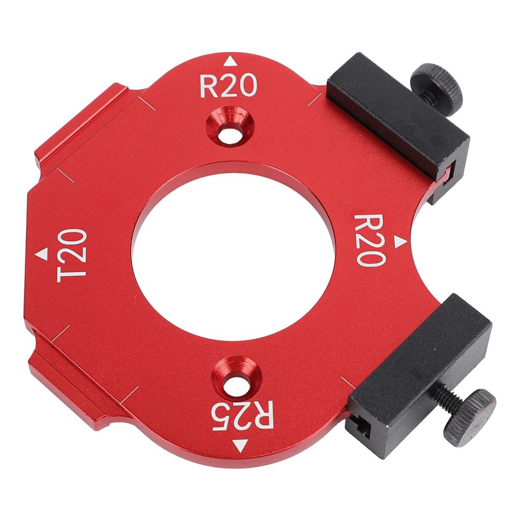 Șablon Jig de Colț Aliaj de Aluminiu R20 T20 R25 Jig Rază Colț Masă Router pentru Proiecte de Prelucrare a Lemnului