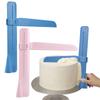 Cake Scraper Convenient Adjustable Fondant Spatulas Cake Edge Smoother Cream Decorating Diy Bakeware Tableware Kitchen Cake Tool