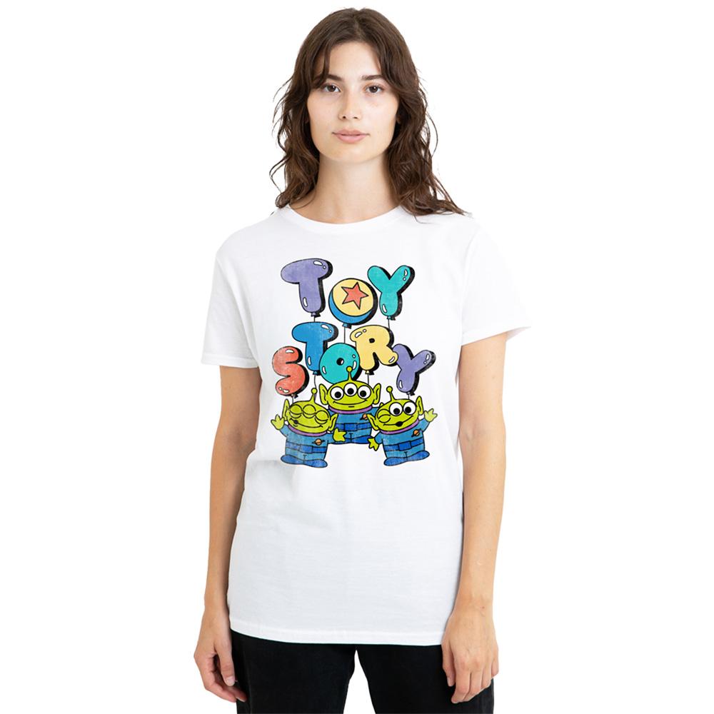 Toy Story Womens/Ladies Aliens Balloons T-Shirt
