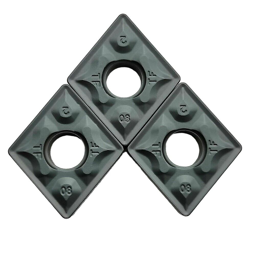 10pcs CNMG432-TF CNMG120408 -TF IC907 CNC Carbide Inserts For For Semi-fining CNC Toolholding Internal Cutting Turning Tool
