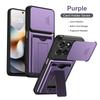 KEYSION Card Holder Bag Phone Case for Motorola MOTO G86 G67 G57 Power G56 5G Slide Camera Protection Kickstand Shockproof Cover