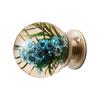 Door Pulls Unique Resin Wardrobe Knob Cupboard Handle Modern Furniture Handle Crystal Ball Shape Cabinet Door Handle