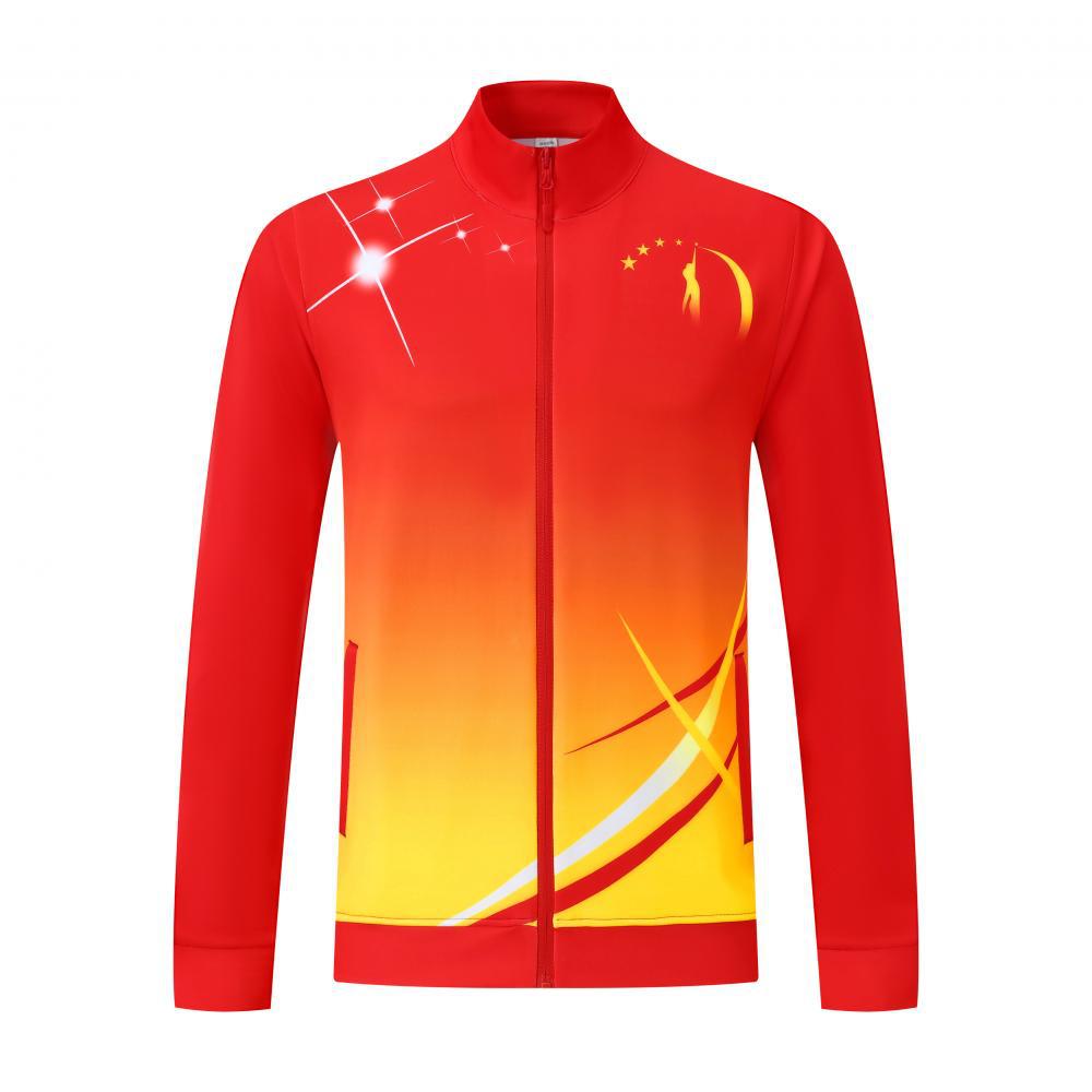 Unisex Autumn/Winter Table Tennis & Badminton Sports Jacket Set - Casual Coach & Team Uniform