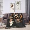 Katseye Kpop Music Girls Flannel Blanket Autumn Super Soft Throw Blanket Home Decor Aesthetic Bedspread Sofa Bed Cover