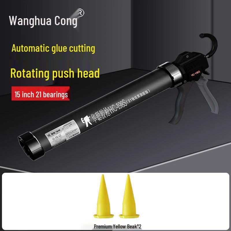 21 Bearing Automatic Glue Gun for Structural and Soft Sealant - Labor-Saving Caulking Tool