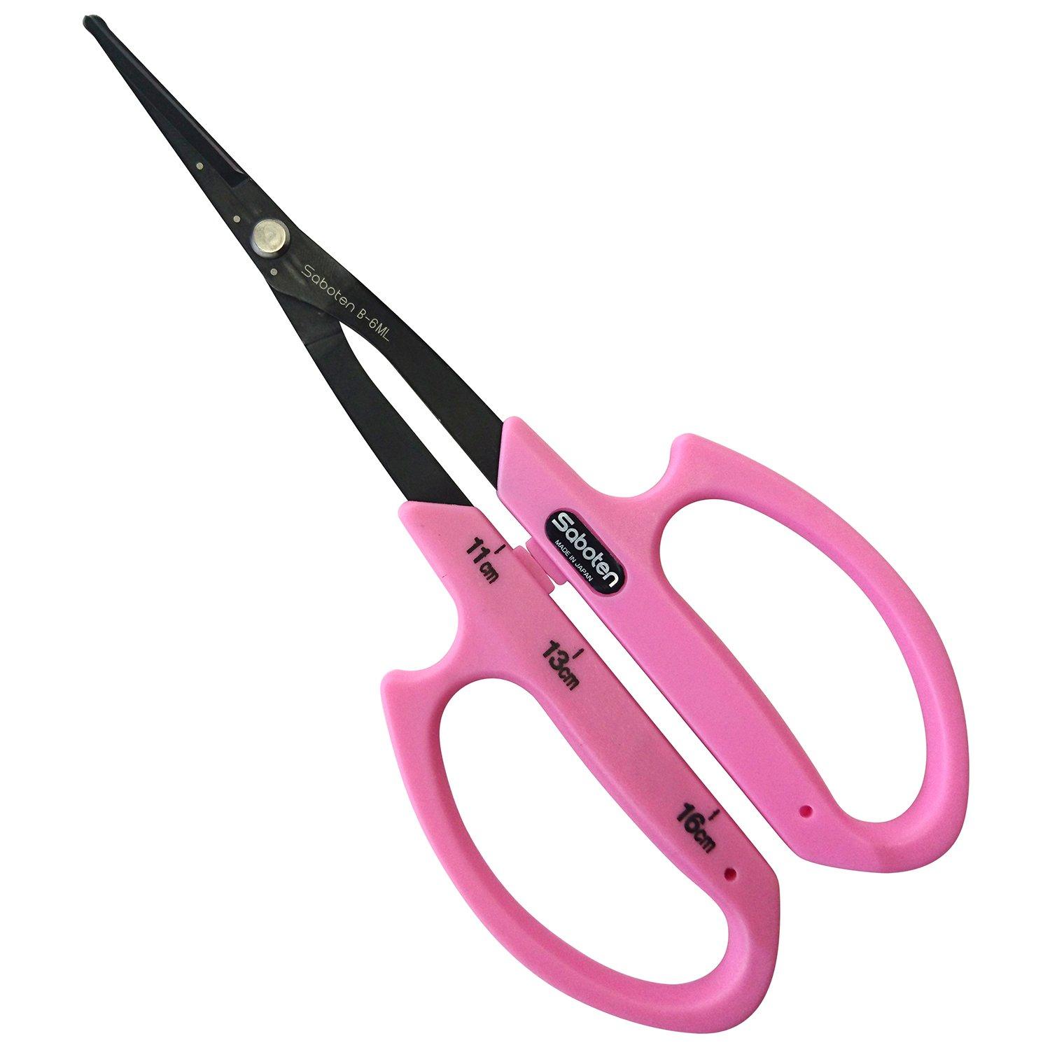 

Cactus Grape Scissors Long Neck Rounded Blade 185mm With Scale No.B-6ML