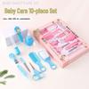 10-Piece Baby Care Set: Ear Pick, Nail Clipper, Nail File, Medicine Feeder.