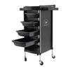 Hair Salon Storage Tool Cart 6-Layer Salon Cart with Wheels Space Saving Barber Station Trolley Rolling Carts for SPA Tattoo