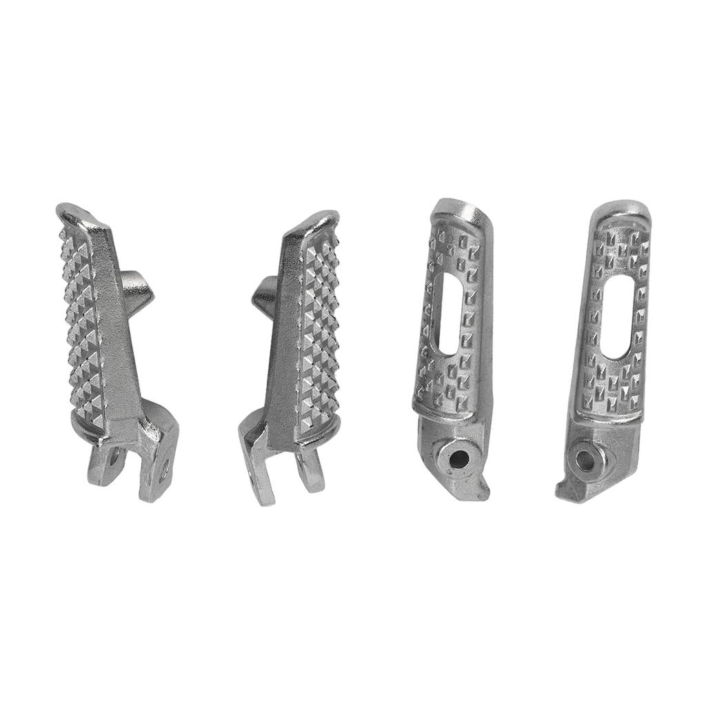 Motorcycle Foot Pegs Complete High Strength Strong Grip Replacement for CBR600 F4I 2001‑2008