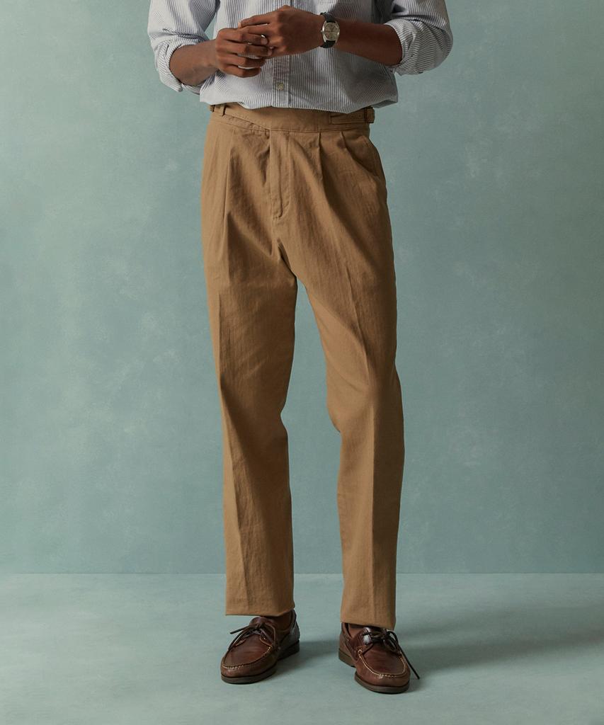 BROOKS BROTHERS Gurkha Pants (Brown) (Bbpcmmg101)