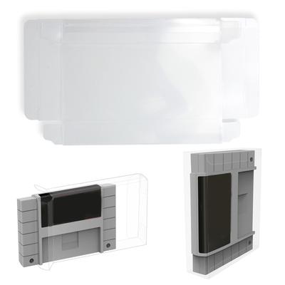 10-teiliges/Set transparente Kunststoff-Schutzhülle Spielpatronenschutzhüllen Schutzhüllen für SNES