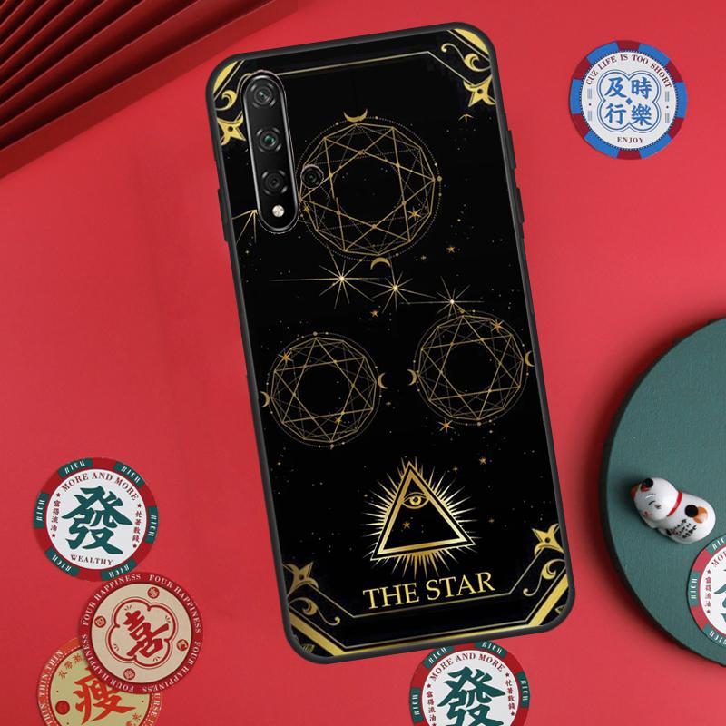 Astrology Tarot Cards For Huawei Nova 12s 12i 7i 8i 11i Y73 Y70 Y90 Y60 Y72 Y61 Y91 9 10 SE P30 Pro P40 Lite Case