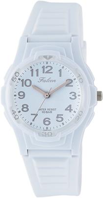 Citizen Analoog Waterdicht Polshorloge met Urethaan Wit en Grijs Q&Q VS06-003 Damesband,