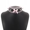Choker Lace Embroidery Black Necklace Gothic Ch10